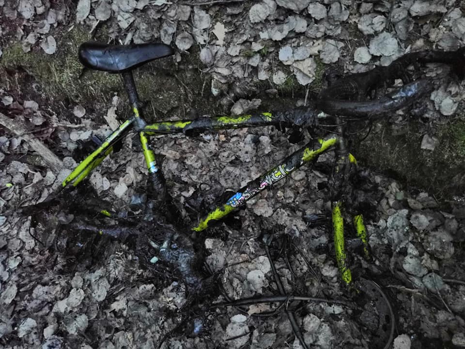 Rămășiță de bicicletă