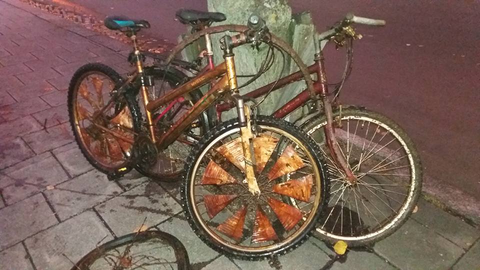 Biciclete în stare deplorabilă