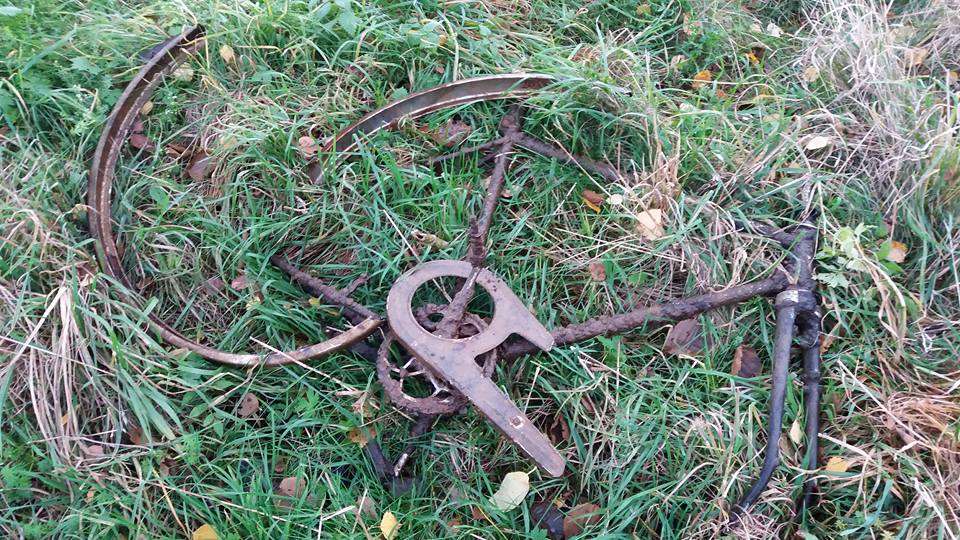 Rămășiță de bicicletă