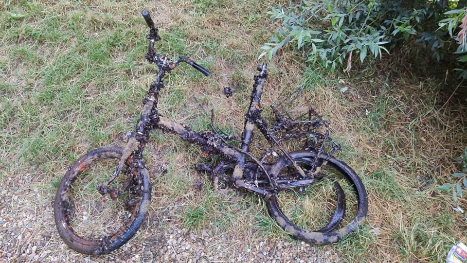 O altă captură de bicicletă de copii