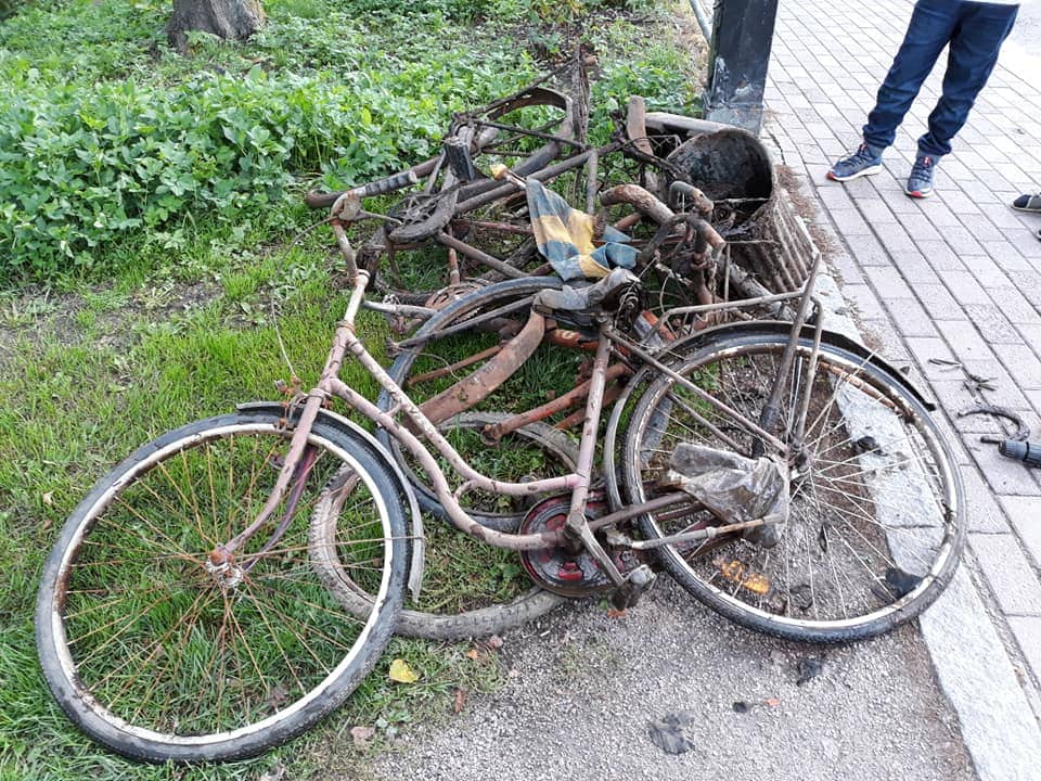 Biciclete scoase din apă cu magneți
