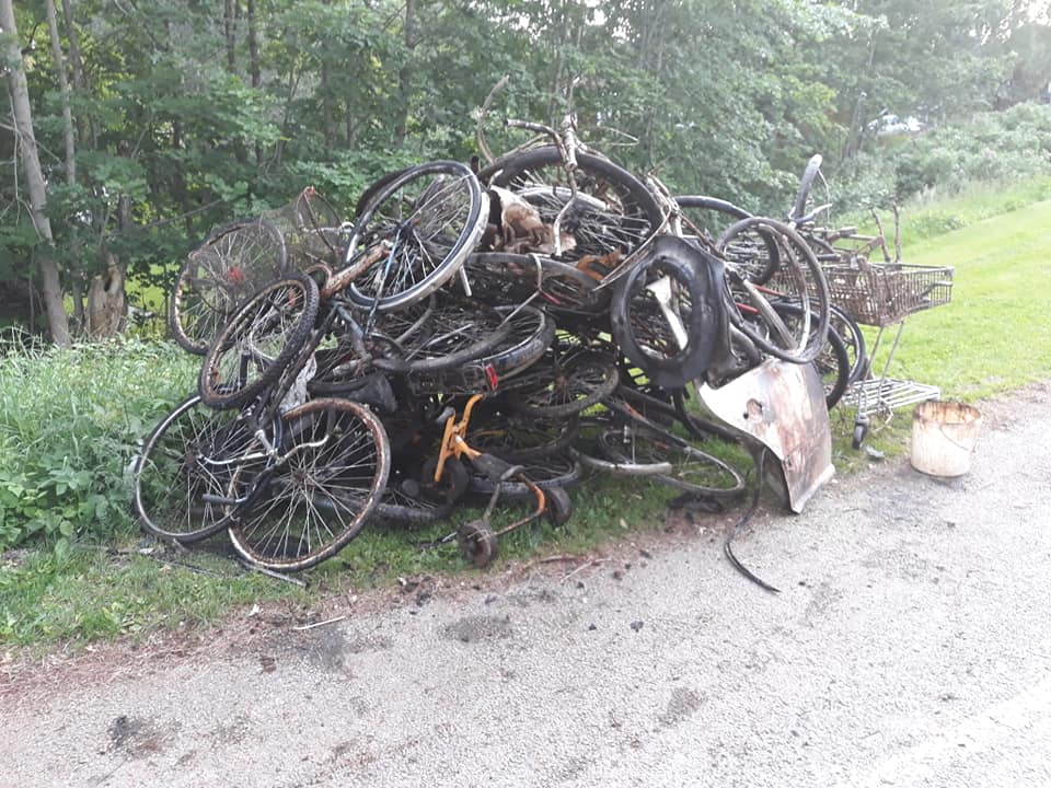 Captură nebună de biciclete