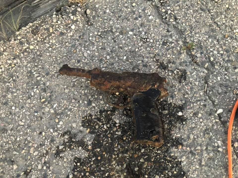 Captură: o armă din zona Nitrei