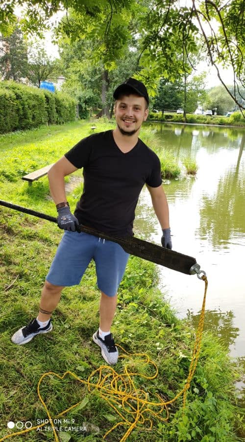 Captură: o pagaie