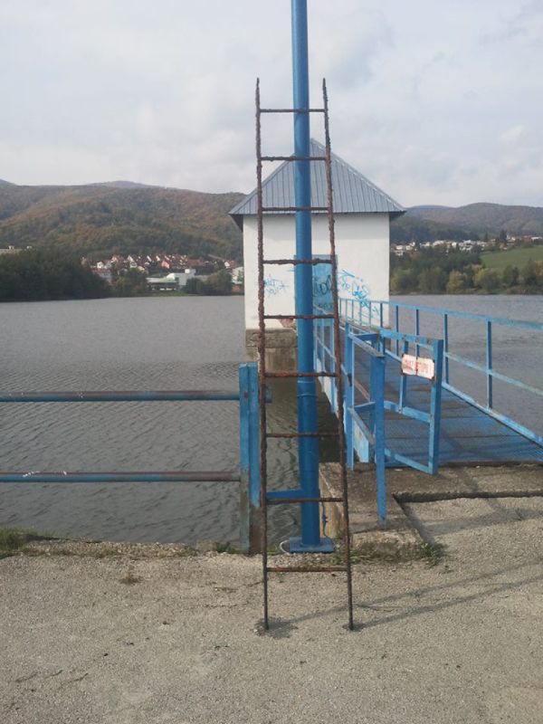 Captură de scară cu magnetul în Kanianka