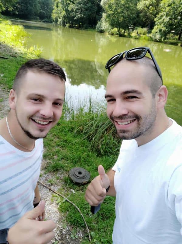 Pescarii cu magnet din Banská Bystrica au găsit o mină