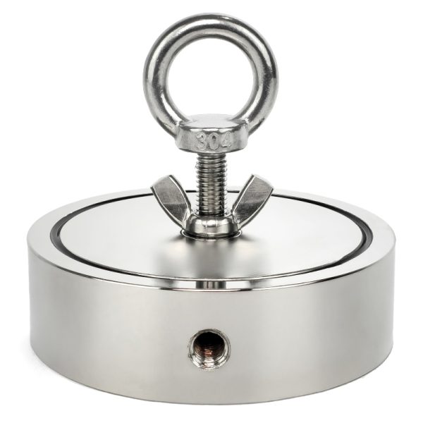 Magnet pescuit cu forță de 1100 kg cu două fețe