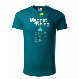 Tricou de pescuit cu magnet