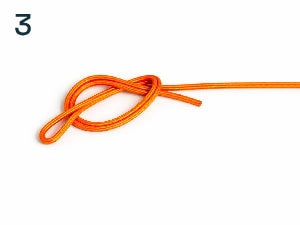 Pasul 3
  (faceți o buclă) - un nod simplu